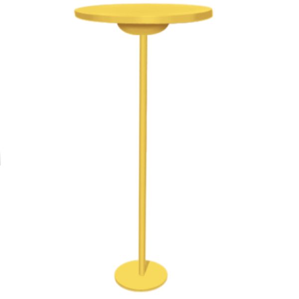 mesa de canto TK amarela