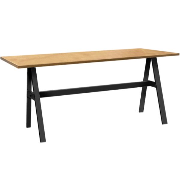 mesa padrao bistrol retangular 160 x 80 x 78 a