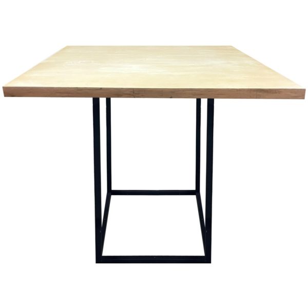 mesa padrao ferro minas quadrada 80 x 80