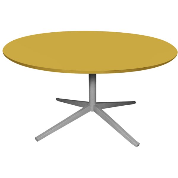 mesa padrao florence tampo amarelo