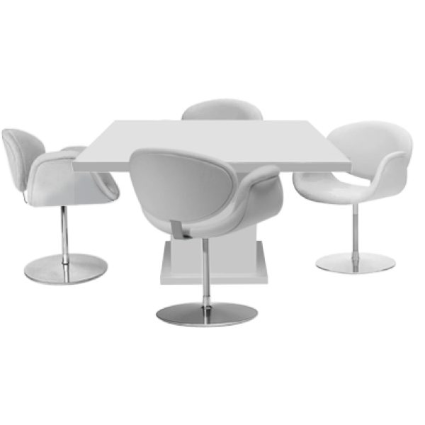 mesa princesa e cadeira tulipa