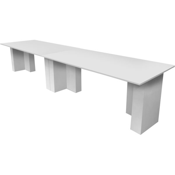 mesa retangular elle comunitaria