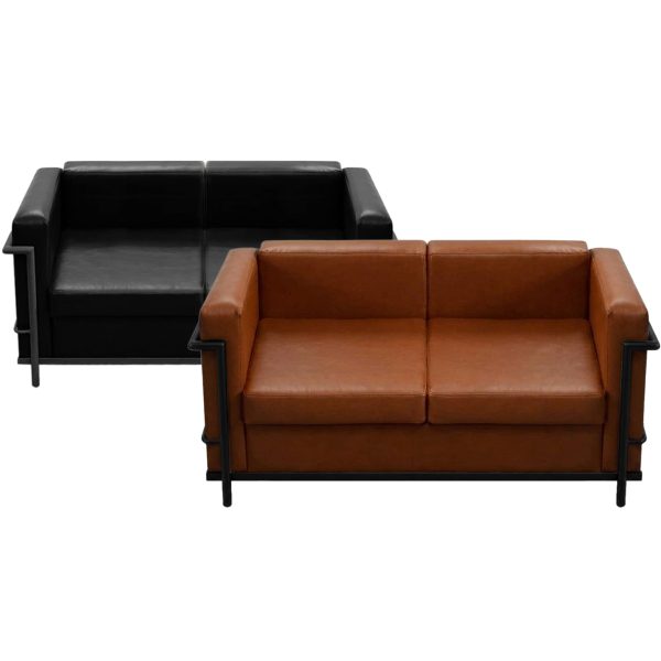 sofa LC2 caramelo e pret01