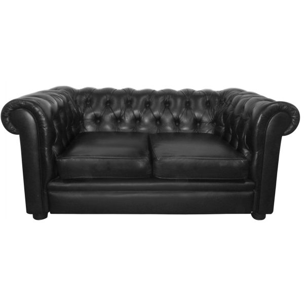 sofa chesterfield preto