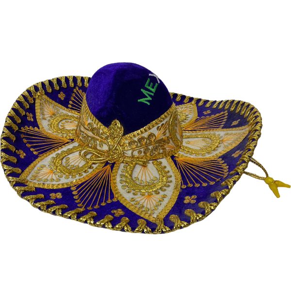 sombrero chapeu mexicano roxo (2)