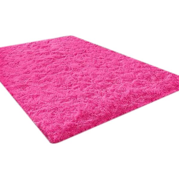 tapete felpudo RETANGULAR PINK