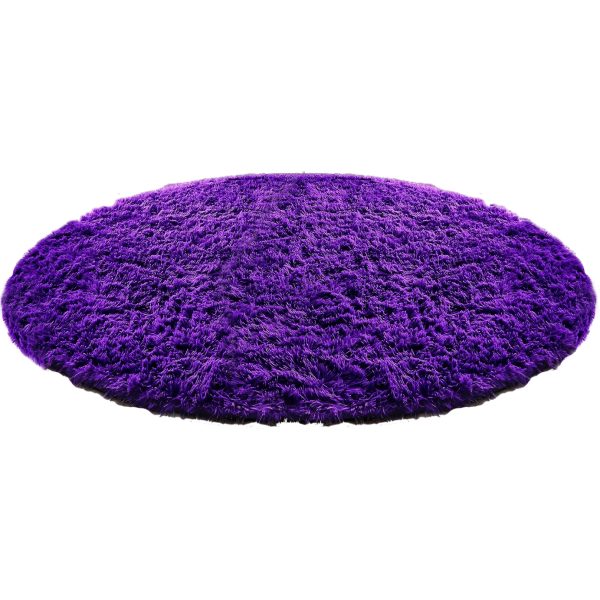 tapete felpudo roxo