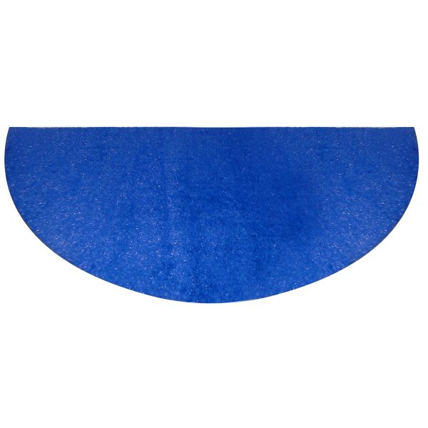 tapete grama sintetica azul